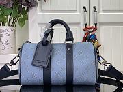 Louis Vuitton LV Keepall Bandoulière 25 Blue 25x15x11cm - 1