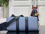 Louis Vuitton LV Keepall Bandoulière 25 Blue 25x15x11cm - 5
