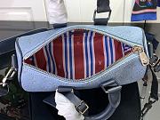 Louis Vuitton LV Keepall Bandoulière 25 Blue 25x15x11cm - 3
