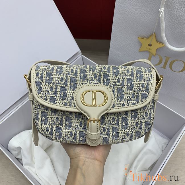 Dior Bobby East-West Bag Chambray 21x15x5cm - 1