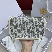 Dior Bobby East-West Bag Chambray 21x15x5cm - 2