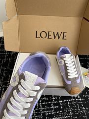 Loewe Ballet Runner 2.0 Nylon Sneaker Purple - 6