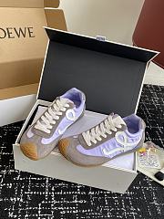 Loewe Ballet Runner 2.0 Nylon Sneaker Purple - 4
