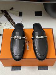 Hermes Oz Mule Black - 3