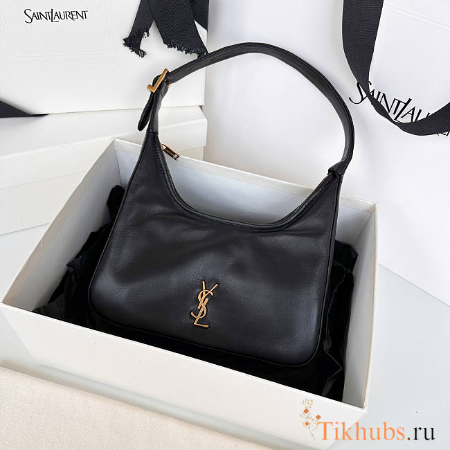 YSL Calypso Mini Hobo Plunged Lambskin 20x12x5cm - 1