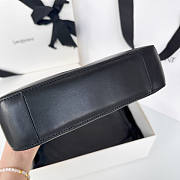 YSL Calypso Mini Hobo Plunged Lambskin 20x12x5cm - 6