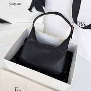 YSL Calypso Mini Hobo Plunged Lambskin 20x12x5cm - 3