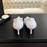 Chanel White Pump Heel 5.5cm - 2