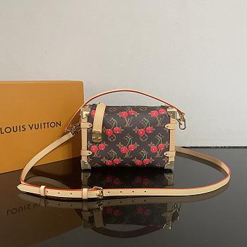 Louis Vuitton LV x TM Side Trunk MM Cherry 23.5x16x8.5cm