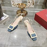 Roger Vivier Belle Vivier 45 Slingback Pumps - 4