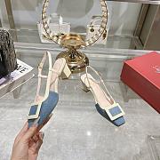 Roger Vivier Belle Vivier 45 Slingback Pumps - 2