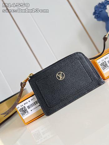 Louis Vuitton LV Low Key Zipped Card Holder 13x8.5x1cm