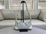 Dior 30 Montaigne Wanderlust Mini Bag Blue 26x12x7cm - 1