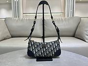 Dior 30 Montaigne Wanderlust Mini Blue Bag 26x12x7cm - 1