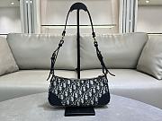 Dior 30 Montaigne Wanderlust Mini Blue Bag 26x12x7cm - 6