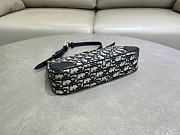 Dior 30 Montaigne Wanderlust Mini Blue Bag 26x12x7cm - 4