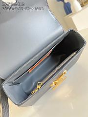 Louis Vuitton LV Twist MM Bag Grey 23x16x8cm - 4