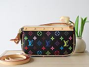 Louis Vuitton LV Pochette Accessoires Black 22x13cm - 3