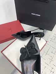 Valentino Papier-Phalene Calfskin Lace-up Pumps 7cm - 5