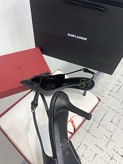 Valentino Papier-Phalene Calfskin Lace-up Pumps 7cm - 2
