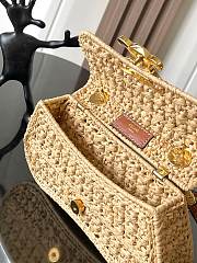 Celine Teen Lola Raffia Effect Bag 20x11.5x5cm - 2