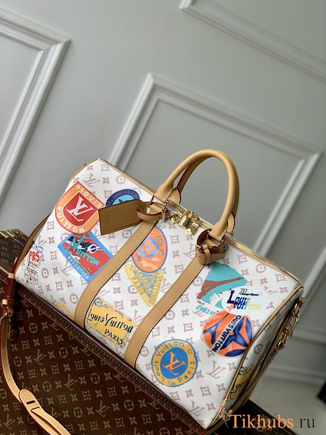 Louis Vuitton LV Keepall Bandoulière 45 Dune 45x27x20cm - 1