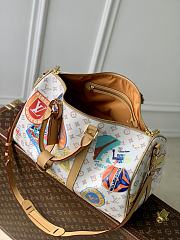 Louis Vuitton LV Keepall Bandoulière 45 Dune 45x27x20cm - 6