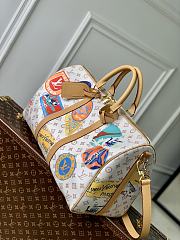 Louis Vuitton LV Keepall Bandoulière 45 Dune 45x27x20cm - 5