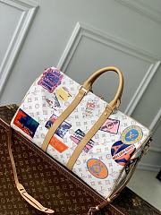 Louis Vuitton LV Keepall Bandoulière 45 Dune 45x27x20cm - 4