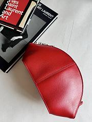 The Row Mel Clutch Ruby 26cm - 3