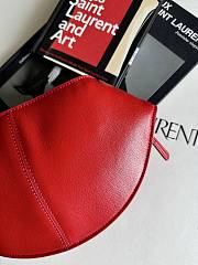 The Row Mel Clutch Ruby 26cm - 2