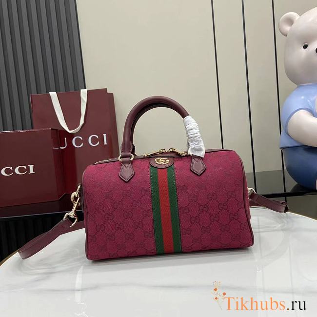 Gucci Ophidia GG Small Bag Red 26.5x17.5x14cm - 1