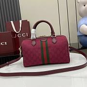 Gucci Ophidia GG Small Bag Red 26.5x17.5x14cm - 5