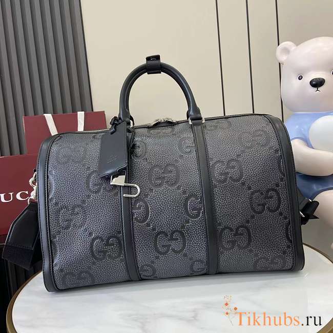Gucci Monogrammed Duffle Bag 45x29x25cm - 1