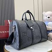 Gucci Monogrammed Duffle Bag 45x29x25cm - 3