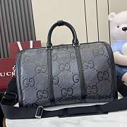 Gucci Monogrammed Duffle Bag 45x29x25cm - 5