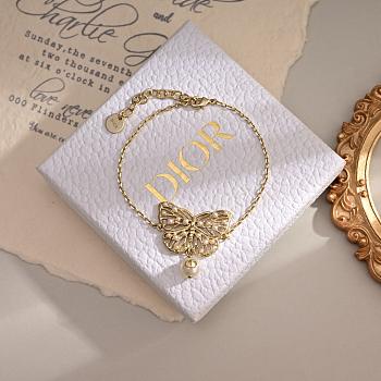 Dior Toile de Jouy Papillon Bracelet