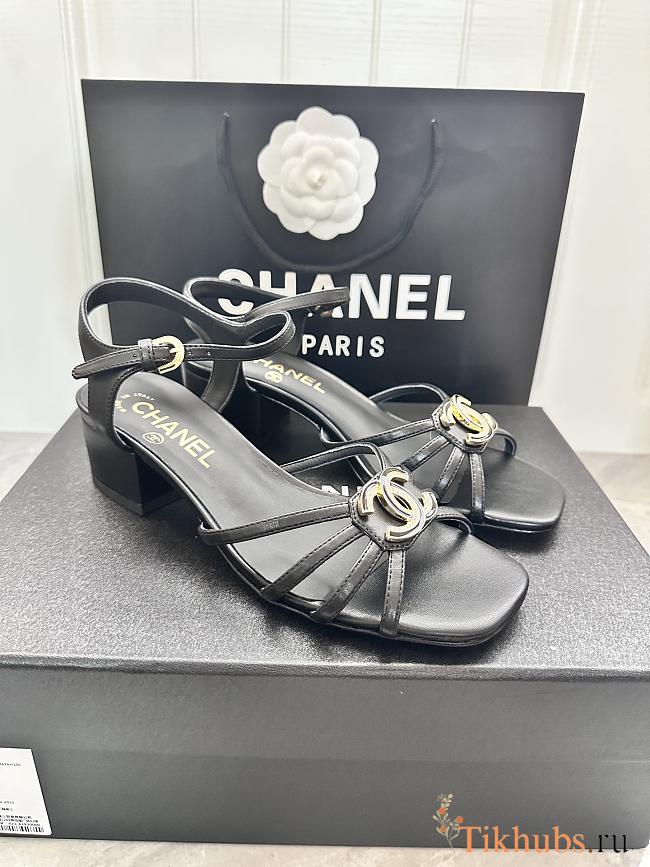 Chanel Black Sandal 07 - 1