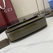 Gucci Bamboo Diva Medium Bag Green 26.6x13x8cm - 6