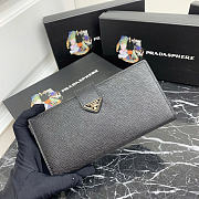 Prada Wallet Black 19x10x1cm - 1