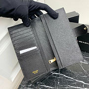 Prada Wallet Black 19x10x1cm - 2