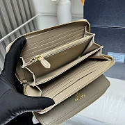 Dior Wallet Beige 19x10cm - 3