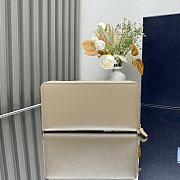 Dior Wallet Beige 19x10cm - 4