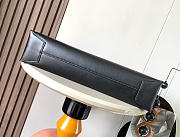 Loewe Buckle Horizontal Tote Calfskin Black 38.7x9.2x32.9cm - 5