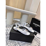 Chanel White Sandal 08 - 1