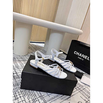 Chanel White Sandal 08