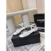 Chanel White Sandal 08 - 2