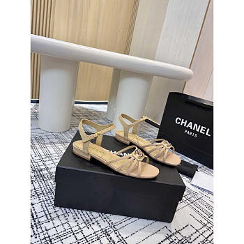 Chanel Beige Sandal 06
