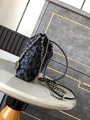 Chanel Mini 22 Handbag Denim 20x19x6cm - 3