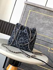 Chanel Mini 22 Handbag Denim 20x19x6cm - 2